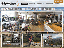 Tablet Screenshot of fahrrad-hofmann.eu